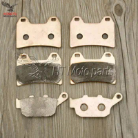 Motorcycle metal sintering brake pads For Honda CB400SF CB400 SF CB 400 1997 1998 (For brembo calipers only)