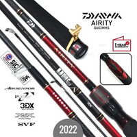Joran Galatama DAIWA AIRITY [2022] | Fuji SiC + X45 Full Shield + Air Sensor | 180 Kolam Resmi G 602