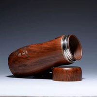 直供創意葫蘆形紫砂泡茶水杯帶濾網口杯紫砂內膽保溫杯車載杯