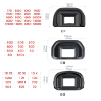 Original Viewfinder Goggles EyeCup Eyepiece EG EF EB For Canon 1DX, 5D III ,5D , 850D,800D,77D,760D,90D,80D,70D,60D,50D,40D,