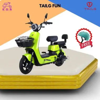 TAHAN AIR!! Sepeda Listrik Ofero Uwinfly Yadea Tailg Fun - Power 400Watt Bright Green