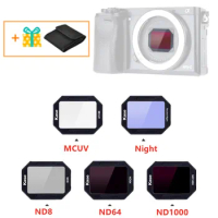 Magnetic APS-C CMOS Filter MCUV ND8 ND64 ND1000 Neutral Night Protector for Sony ZV-E10 A6000 A6100 A6400 A6500 A6600 A6700