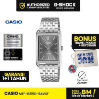 Jam Tangan Casio Pria MTP-B215D-8AVDF Analog Stainless Steel Band
