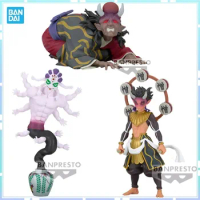 Bandai Original BANPRESTO Anime Demon Slayer Hantengu Zohakuten Gyokko PVC Action Figures Collection