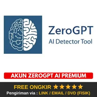 Akun ZeroGPT AI Premium Account Zero GPT Trusted AI Checker Detector Tool