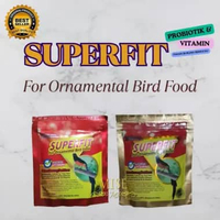 SUPERFIT RED MERAH - GOLD EMAS Original Voer Pur Pakan Burung Gacor SUPERFIT GOLD (EMAS)
