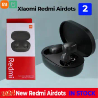 Mijia Redmi Xiaomi AirDots 2 Earphones Wireless Bluetooth Earbuds 5.0 HiFi Stereo Noise Reduction Headphones With HD Mic Call