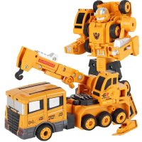 Mainan Mobil Action Figure Car Transformer Robot
