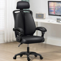 Computer Rolling Office Chair ‏nordic Ergonomic Modern High Back Swivel Office Chair Home Reclining Bureaustoel Furniture SR50OC