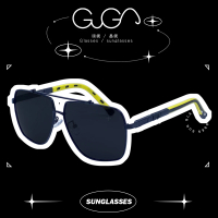 GUGA 台灣製造 偏光金屬太陽眼鏡(墨鏡 偏光眼鏡 飛行員眼鏡 開車出遊戶外活動釣魚)