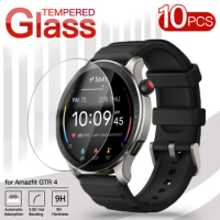 10 Pcs/Lot 9H Premium Tempered Glass For Amazfit GTR 4 Screen Protector Protective Film Glass Accessories for Amazfit GTR4