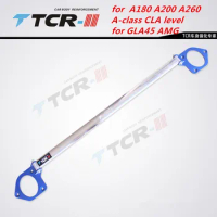 TTCR-II Suspension Strut Bar for Benz A180 A200 A260 GLA45 Car Styling Accessories Stabilizer Bar Aluminum Alloy Bar Tension Rod