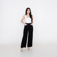 U&B - 52006 | Oro Pants Soft Jeans | Celana Kulot Candy Soft Jeans Wanita Highwaist