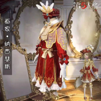 Edgar Valden Cosplay Costume Game Identity V Women Men Anime Painter Role Play Clothing Halloween Carnival Daily Suit Pre-sale