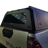 Custom Truck Bed Cover Waterproof Steel Hardtop For Hilux Pickup Canopy Topper High Ranger