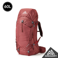 Gregory 官方直營 女 60L KALMIA登山背包 波爾多紅 S/M
