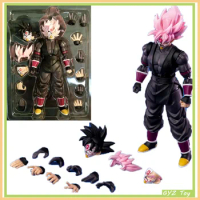 Demoniacal Fit Df Dragon Ball Sh Figuarts Shf Ultimate Atrocious Black Goku Pinkzamasu Anime Action Figures Toys Model Kids Gift