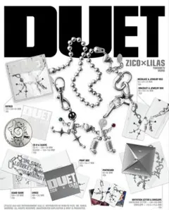 ZICO×Lilas 『DUET』トレカ付×2 ＋ライト＋銀テープ 【公式通販】