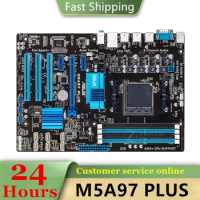 AMD 970 M5A97 PLUS motherboard Used original Socket AM3+ AM3 DDR3 32GB USB2.0 USB3.0 SATA3 Desktop Mainboard