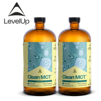 【LEVELUP】100%純淨C8 MCT中鏈油 2瓶組(473ml/瓶)