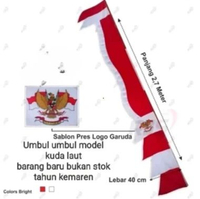 umbul umbul kuda laut, umbul-umbul 17agustus,umbul umbul warna, umbul umbul jumbo, bendera merah put