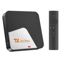 TX10 PRO Smart TV Box Quanzhi H313 5G 2.4G Dual Wifi TV BOX TV Box 8K For Android 13 Bluetooth 5.0 US-Plug Easy Install
