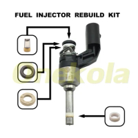 Fuel Injector Service Repair Kit Filters Orings Seals Grommets for VW Golf Jetta Passat Tiguan Audi A1 A3 1.4 TSI 03C906036M