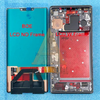 6.53' OLED Original For Huawei Mate 30 Pro 5G LCD LIO-N29 Display Screen+Touch Digitizer For Huawei Mate 30Pro LIO-L09 LCD Frame
