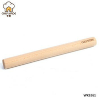 【學廚WK9261-擀麵棍】欅木 圓擀麵棍