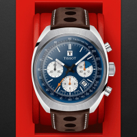 TISSOT天梭 官方授權 Heritage 1973復刻機械腕錶 禮物推薦 畢業禮物 46.6mm/T1244271604100