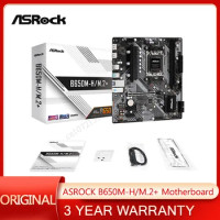 NEW Asrock B650M-H/M.2+ Motherboard 96GB PCI-E4.0 HDMI M.2 Socket AM5 DDR5 Micro ATX B650 Mainboard 100% Tested Fully Work
