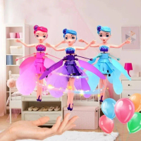 Xiaofeixian Plastic Doll For Children Flying Fairy Induction Toy Aircraft With Infrared