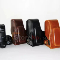 High Quality Photo Bag PU Leather Camera Bag Case For NIKON Coolpix P900s P900 DSLR Digital Camera Shoulder Bags 3 Colors