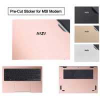 Anti Scratch Pre-Cut Laptop Vinyl Sticker For MSI 14.6 15.6 Laptop Protective Skin Film Cover for Modern 15 14 Series B13M C13M