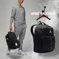 Nike 後背包 Jordan Sport 黑 喬丹 後背包 雙肩背 筆電包 15吋 製鞋隔層 JD2313005GS-001