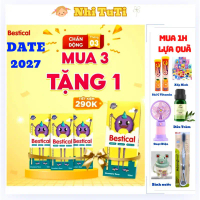 【Không hiệu quả hoàn tiền】 [COMBO 3H TẶNG 1H]Canxi SINH HỌC BESTICAL bổ sung canxi và vitamin K2D3 g