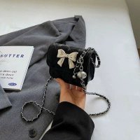 Túi Mini Nơ Đeo Chéo Nữ Đẹp Đi Chơi Cao Cấp , Túi Xách Nữ Có Dây Đeo Chéo Cho Mẹ Và Bé - ht125
