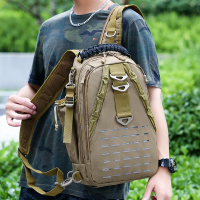 路亞包多功能單雙肩兩用小背包專用防水男士戰術單肩斜挎釣魚胸包