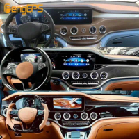 Car LCD Dashboard Digital Cluster Virtual Cockpit For Mercedes Benz Vito 3 2014 - 2020 Android Car Radio Stereo Unit