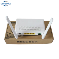 New For GPON ONU HUR3021XR 4GE 4 port CATV SC APC XPON wifi 2.4G/5.8G WIFI AC Router Optical Network