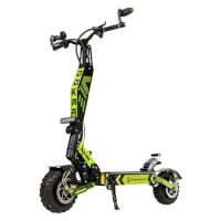 Dokma 72V 8000W 40AH D-Ninja 11 Inch Dual Motor fast powerful Electric Scooters e Scooter for Golf