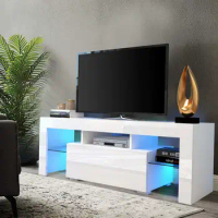 TV Stand Cabinet for 65 inch Gaming Entertainment Center LED TV Media Console for indoor living room furniture