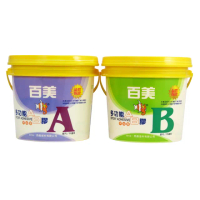 【百美】AB膠（3kg+3kg組）(填縫材料)