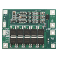 Papan Bms 3S 60A, 11.1 V, 12.6 V, 18650, papan perlindungan bateri litium Li-Ion, versi yang diperti