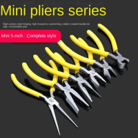 LINBON 5inch Mini Pliers Wire Cutter Long Nose Pliers Jewelry Crimping Pocket Hand Tools Diagonal pliers