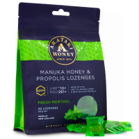 【Arataki】蜂膠麥蘆卡蜂蜜UMF10+潤喉糖40顆裝(薄荷風味Menthol)