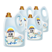 【妙管家】抗菌柔軟護衣精3000ml-4入/箱(藍調海洋麝香/清甜茉莉柑香/經典玫瑰香-任選)