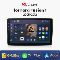 Junsun V1 AI Voice Wireless CarPlay Android Auto Radio for Ford Fusion 1 2005-2012 4G Car Multimedia GPS 2din autoradio