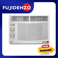 Fujidenzo 0.60 HP Inverter Grade Mechanical Window Aircon WAM-632IGT (White)