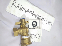 Ballvalve Water meter PAM 25 Mm X 0.75 Inch YUTA Angle Valve